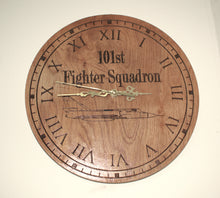 Load image into Gallery viewer, 101st Fighter Squadron clock F-106
