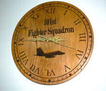 Load image into Gallery viewer, 101st Fighter Squadron Clock F-15
