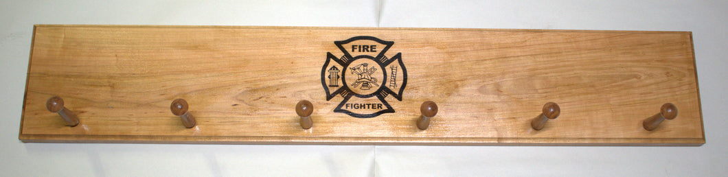Firefighter Coat Rack